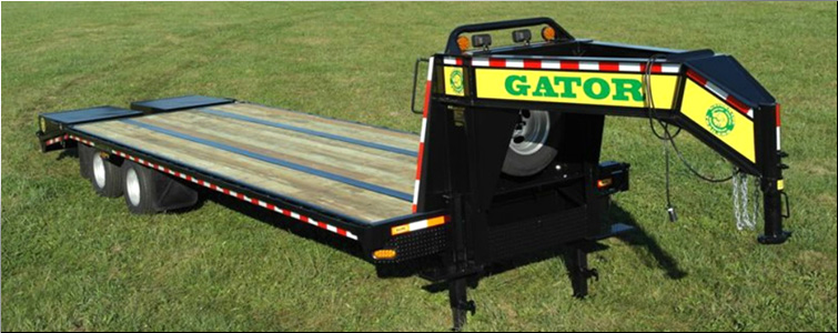 GOOSENECK TRAILER 30ft tandem dual - all heavy-duty equipment trailers special priced  Scott County, Tennessee