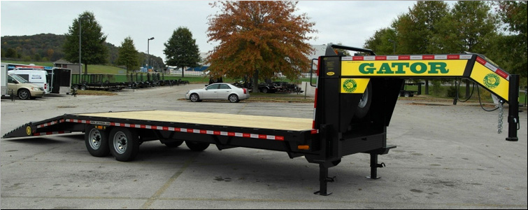 Gooseneck flat bed trailer for sale14k  Scott County, Tennessee
